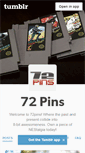 Mobile Screenshot of blog.72pins.com