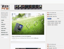 Tablet Screenshot of blog.72pins.com